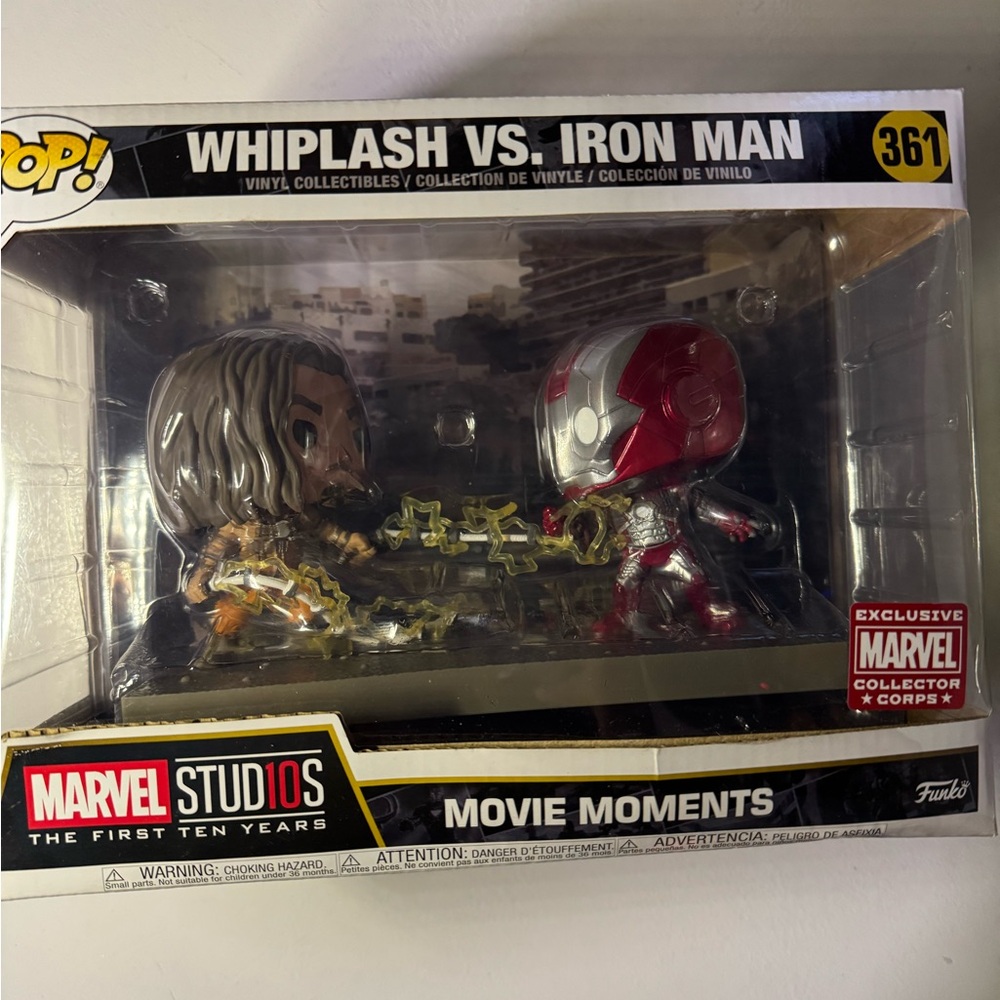 Funko Pop! Whiplash vs. Iron Man Movie Moments 361